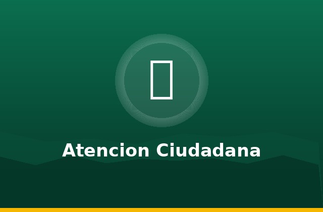 Atención Ciudadana