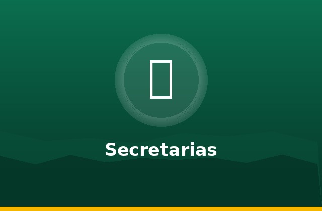 Secretarías